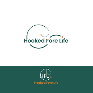 Diseño de Logo por pmv. para Hooked Fore Life | Diseño: #30806980