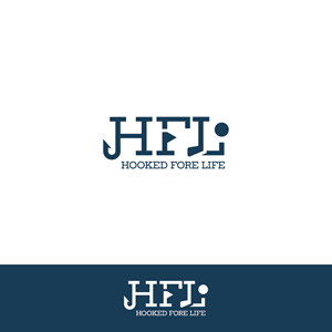 Logo Design by Jerwin Intac for Hooked Fore Life | Design #30806246