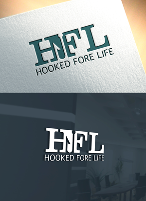 Logo Design by RaKu 2 for Hooked Fore Life | Design: #30828739