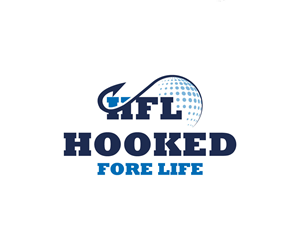 Logo Design by METHODEMAN for Hooked Fore Life | Design #30835047