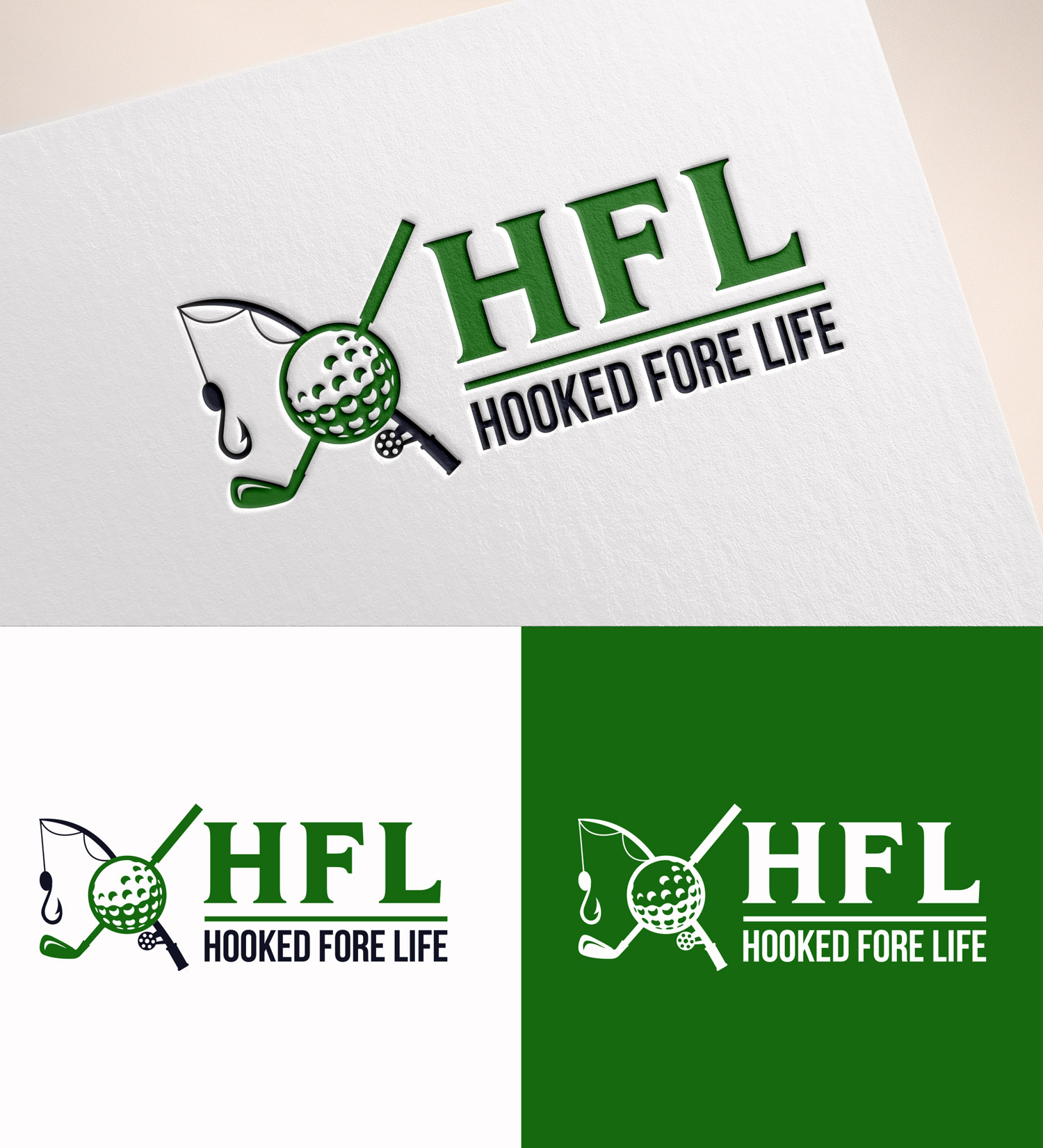 Design de Logo par M Art & Design pour Hooked Fore Life | Design #30801188