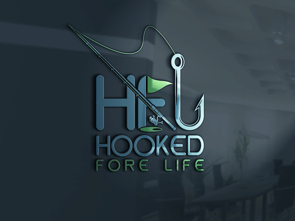 Diseño de Logo por Shahriar H para Hooked Fore Life | Diseño #30817802