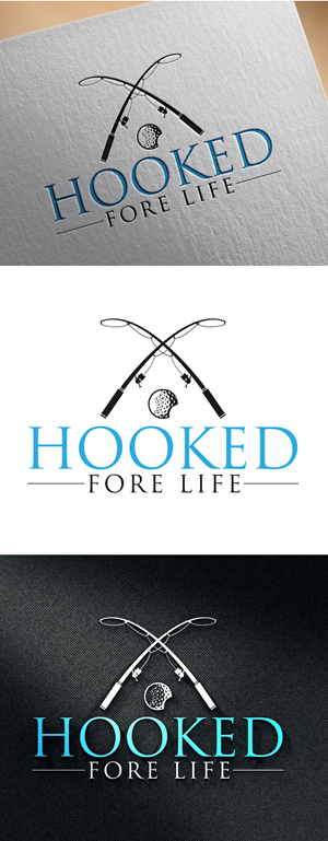 Diseño de Logo por Masum01 para Hooked Fore Life | Diseño: #30807721