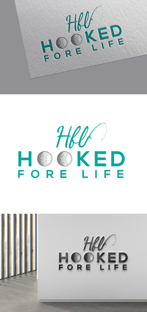 Diseño de Logo por tanjir01 para Hooked Fore Life | Diseño: #30807352