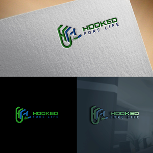 Diseño de Logo por MaryLinda222 para Hooked Fore Life | Diseño: #30817376