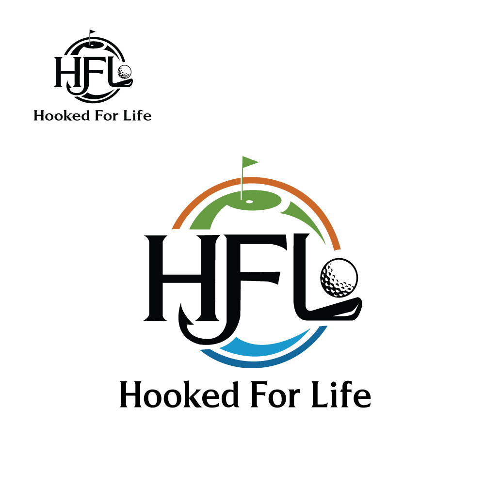 Logo Design by eva8jr for Hooked Fore Life | Design #30805604