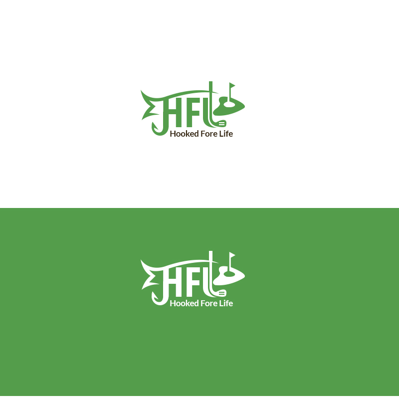 Logo Design by MCreative for Hooked Fore Life | Design #30841329