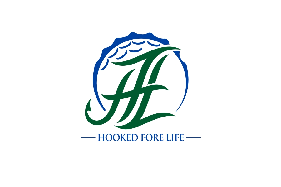 Logo Design by iamrady for Hooked Fore Life | Design #30831513