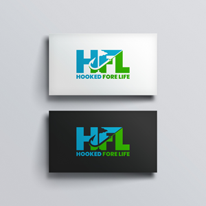 Logo Design by aquabomb26 for Hooked Fore Life | Design: #30812715