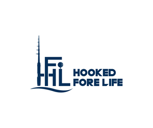 Logo Design by Ansh Design for Hooked Fore Life | Design: #30806738