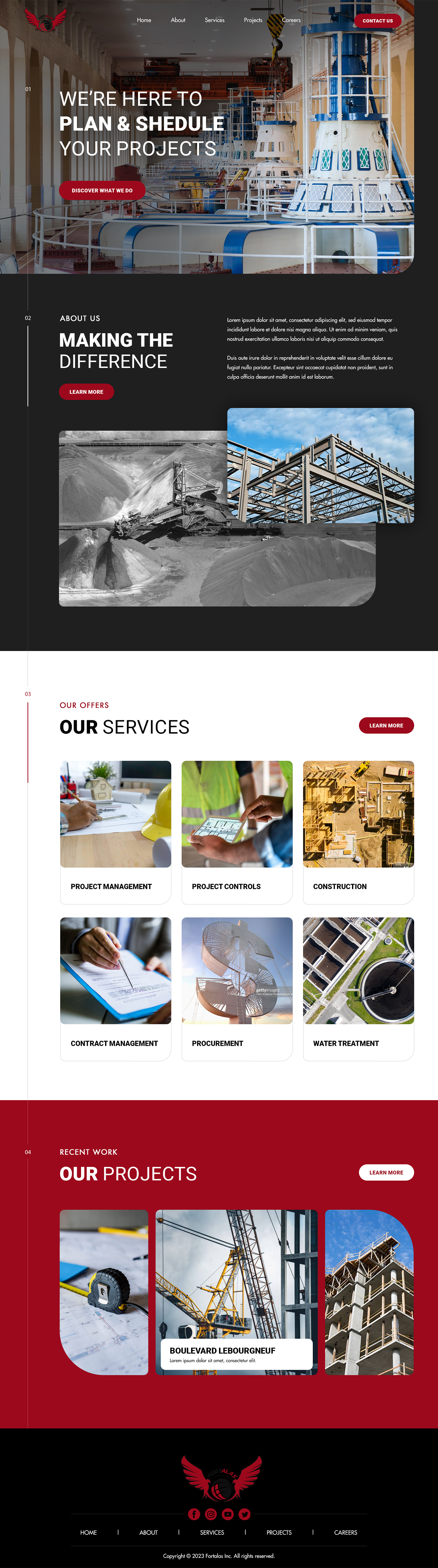 Web Design by Ahad Chuaudhry for this project | Design #30803228