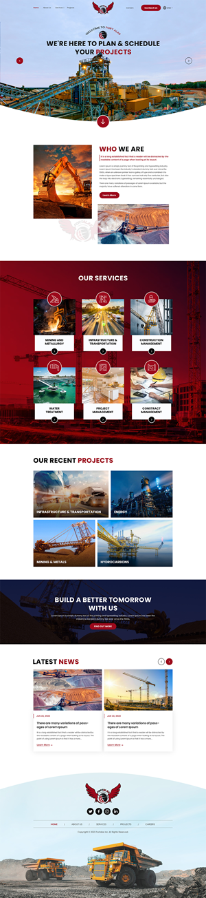 Web Design by Ahad Chuaudhry for this project | Design #30803807