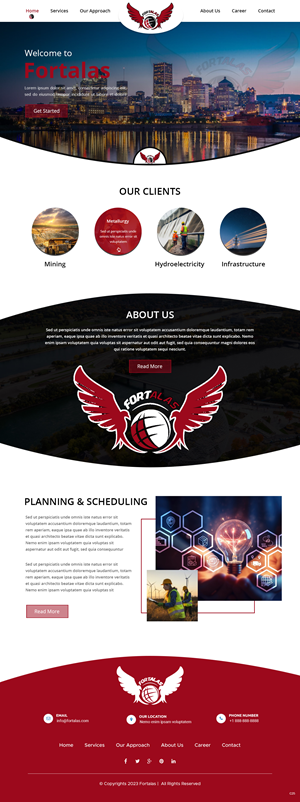 Web Design by pb for this project | Design: #30815351