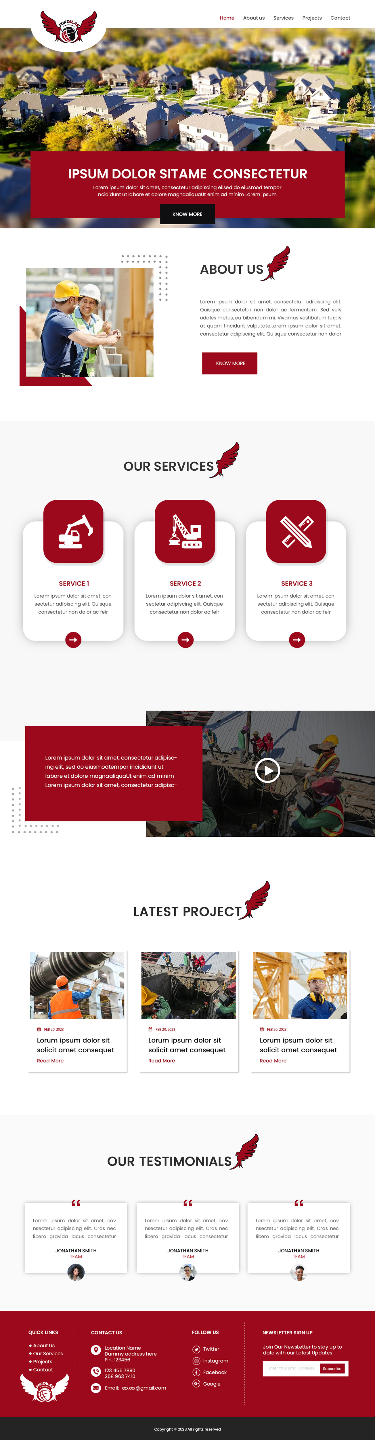 Web Design by Creations Box 2015 for this project | Design #30807507