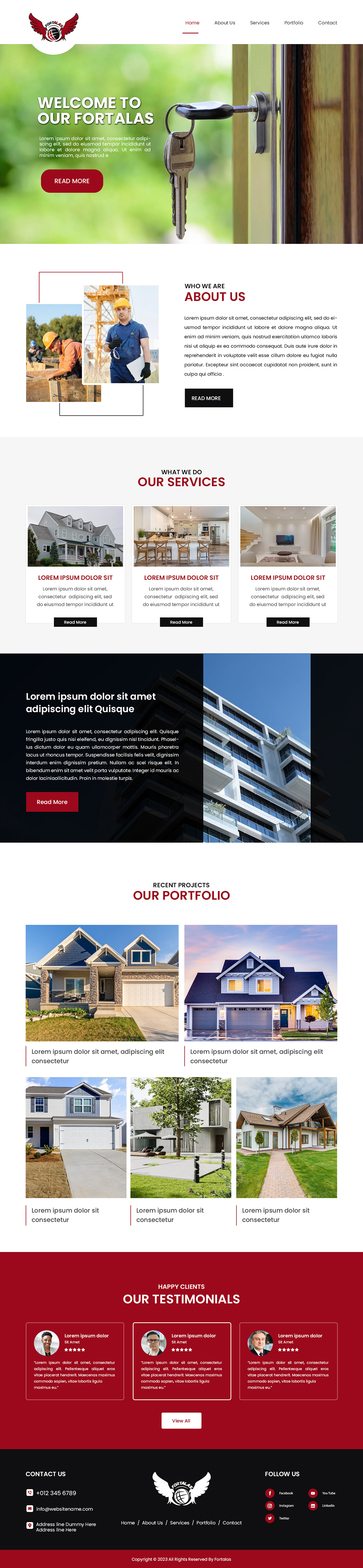 Web Design by Creations Box 2015 for this project | Design #30807508