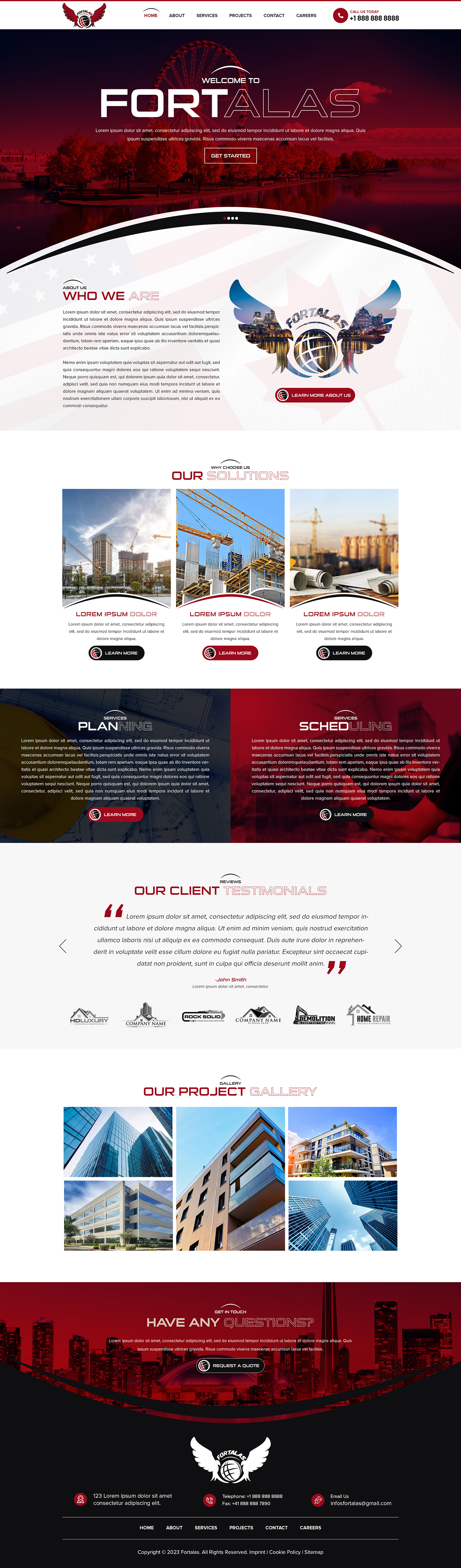 Web Design by Titan Eagle for this project | Design #30801841