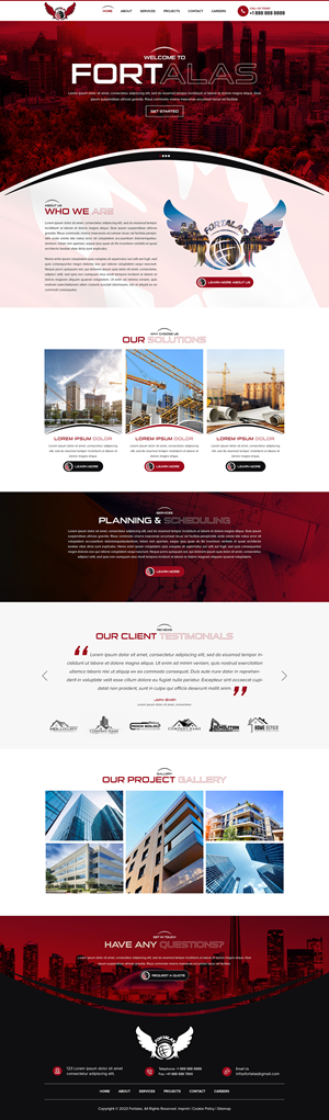Web Design by Titan Eagle for this project | Design: #30832158