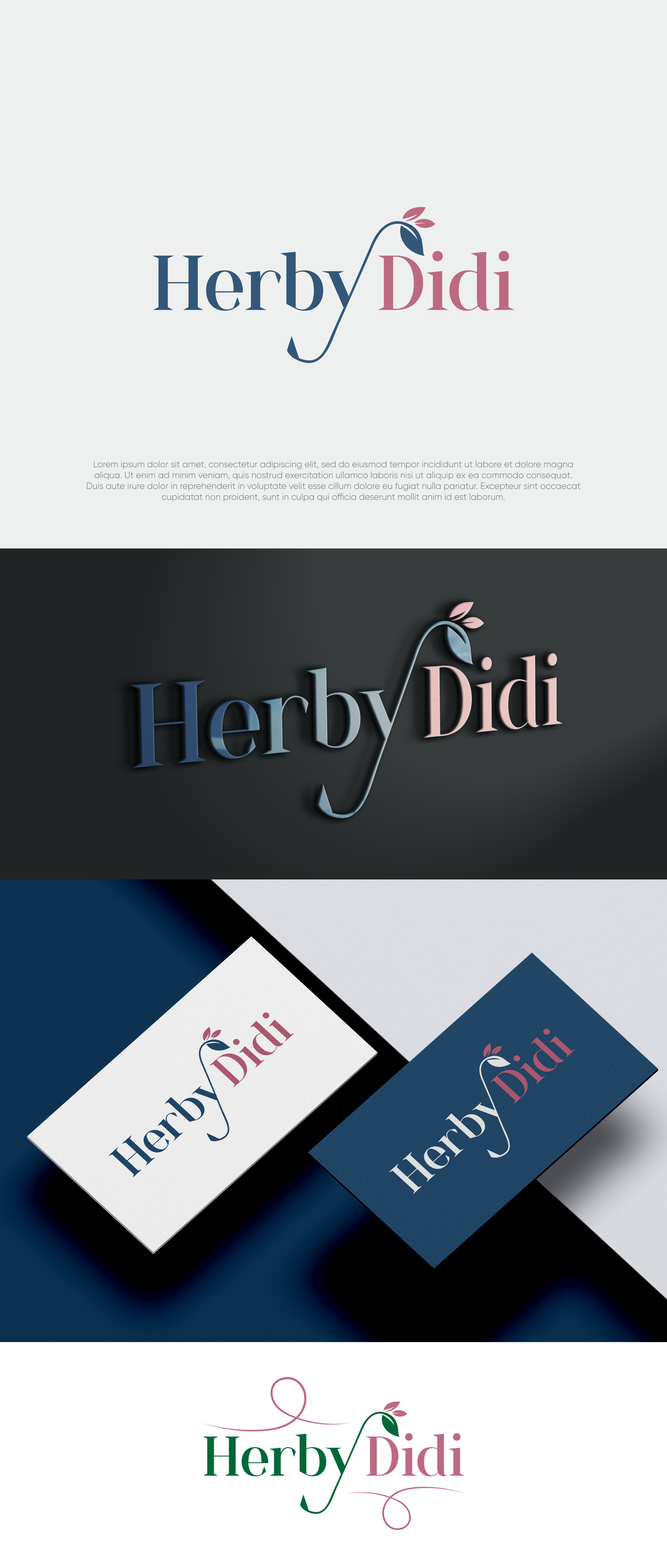 Logo Design by AEXO for Herby Didi | Design #30809535