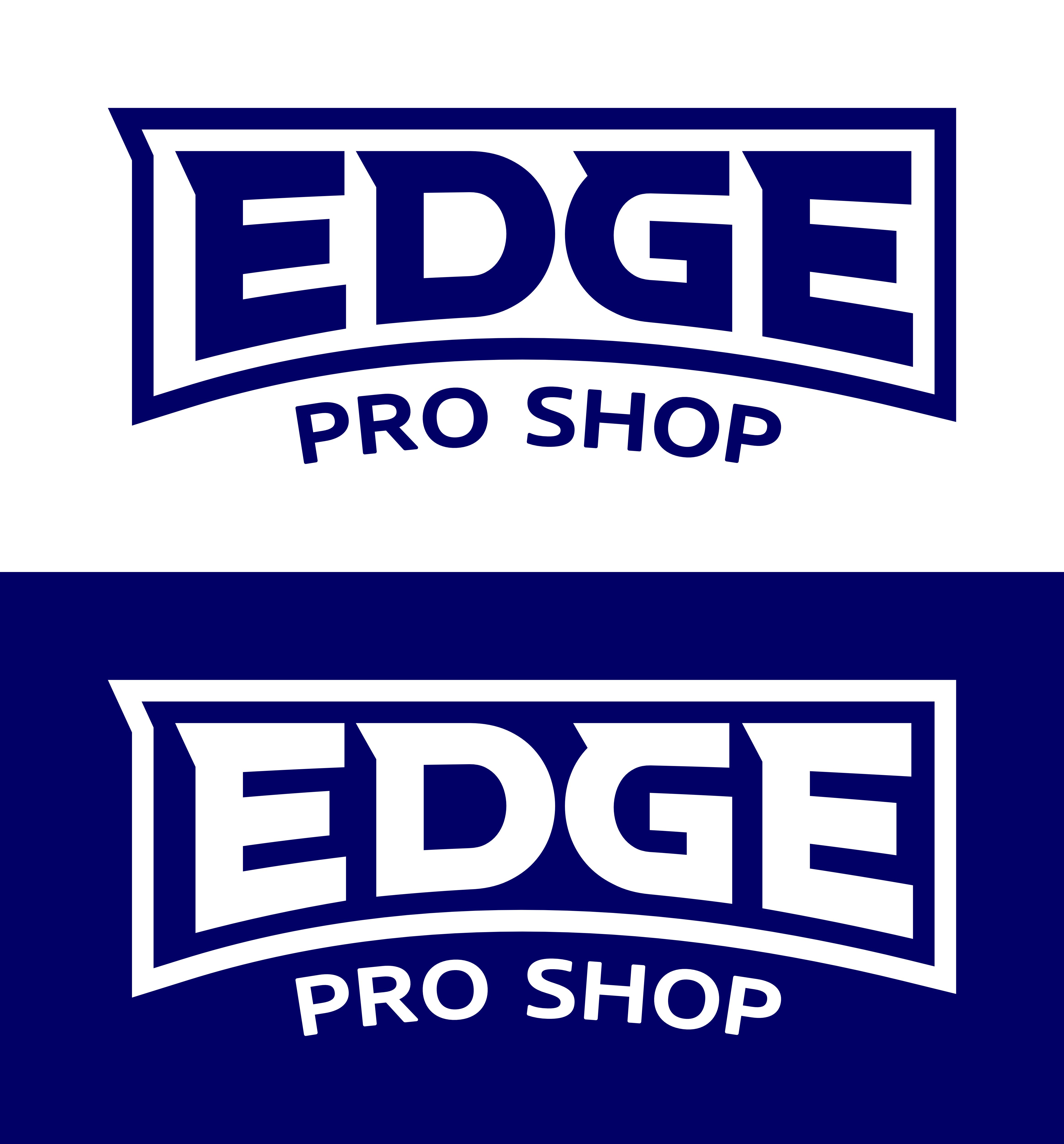Elegant, Playful, Hockey Logo Design for EDGE PRO SHOP by Slobodan