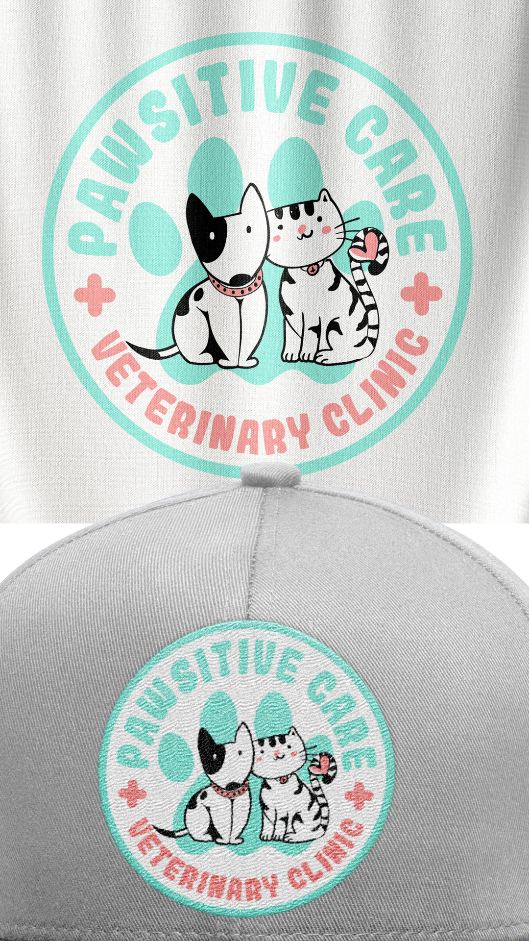 Logo Design by simple mind for Pawsitive Care | Design #30807558