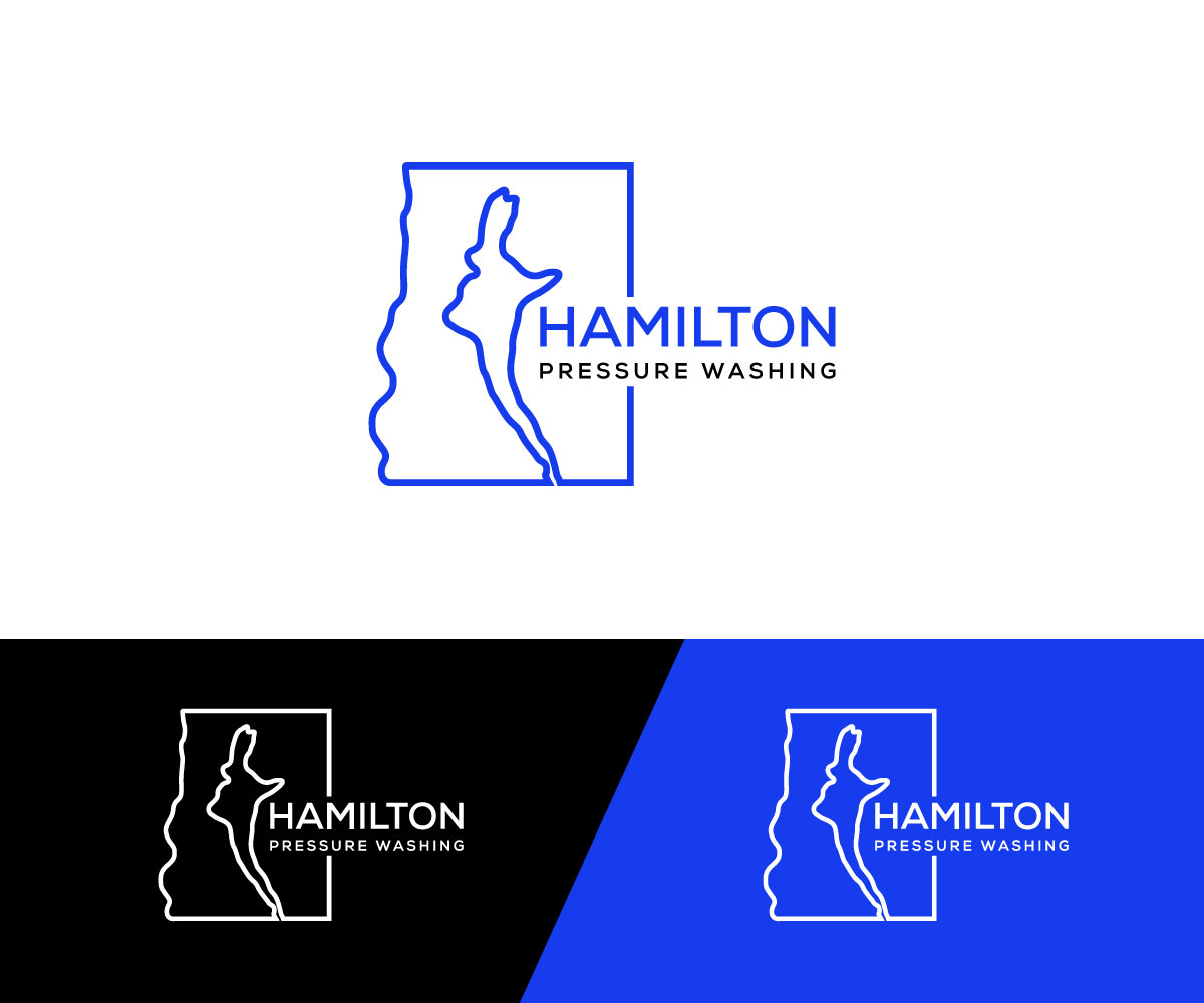 Logo-Design von oscar raise für Hamilton pressure washing  | Design #30806146