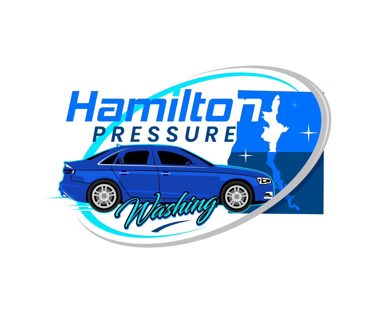 Logo Design by Paint-Tools for Hamilton pressure washing  | Design #30807719