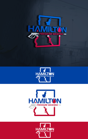 Logo-Design von Johnny@ für Hamilton pressure washing  | Design: #30823149