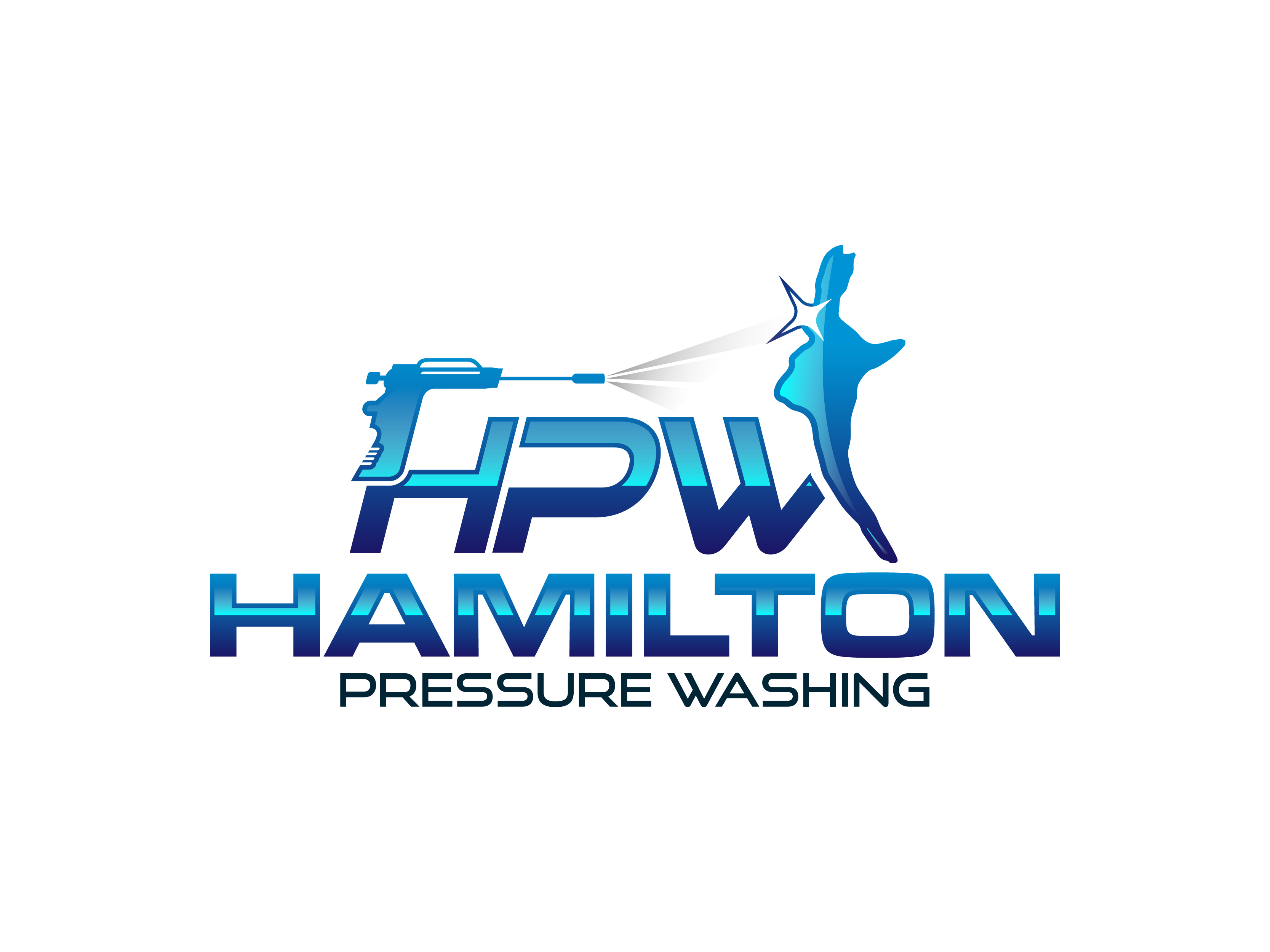 Logo Design by Maya_ for Hamilton pressure washing  | Design #30848329