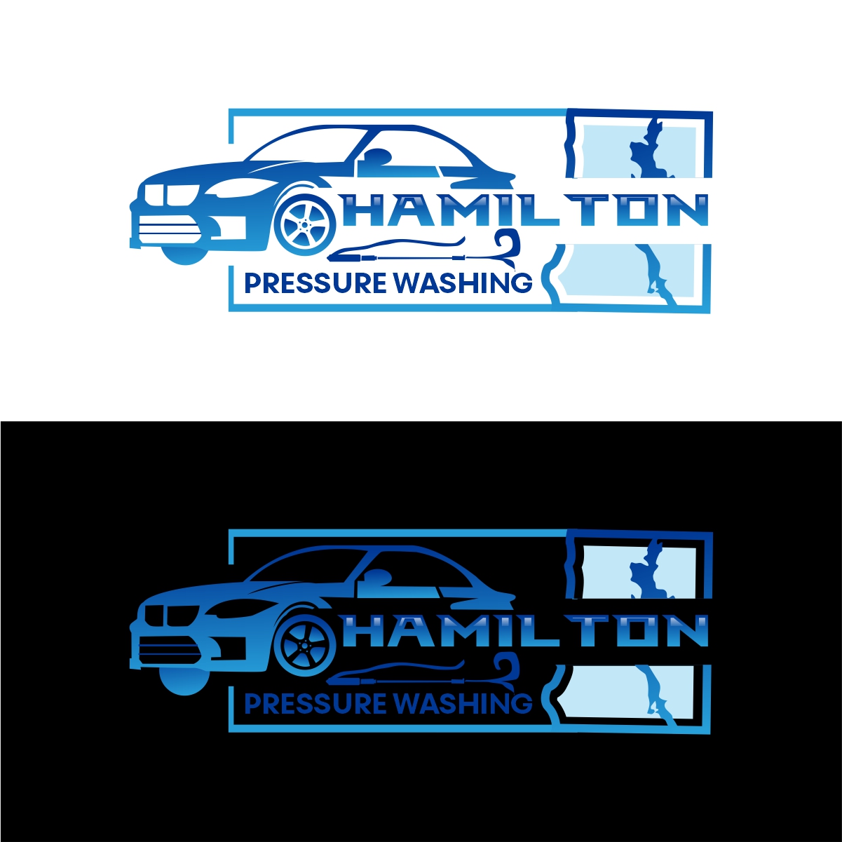 Logo Design by creative.bugs for Hamilton pressure washing  | Design #30807402