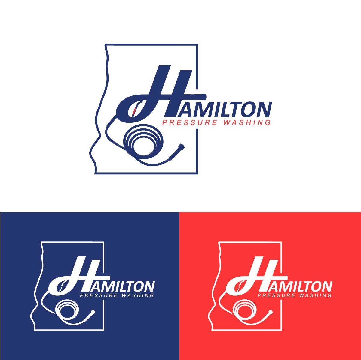 Logo-Design von fly  design für Hamilton pressure washing  | Design #30807305