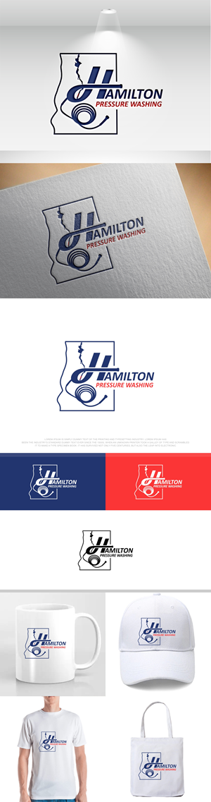 Logo-Design von fly  design für Hamilton pressure washing  | Design: #30818712