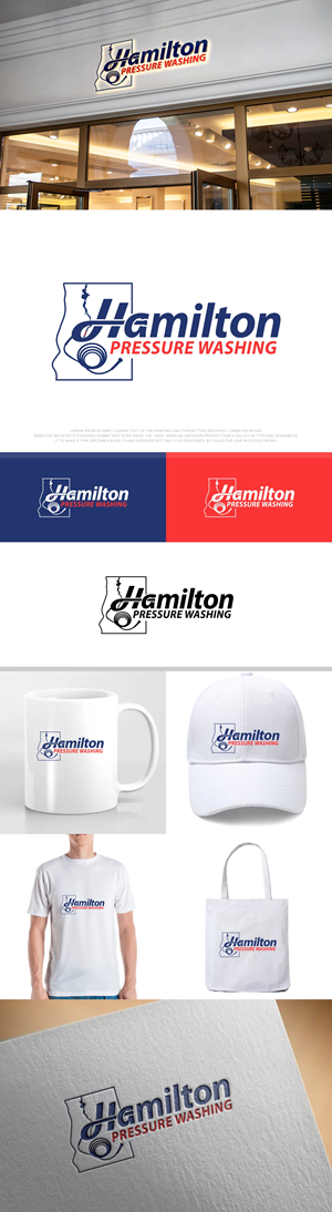 Logo-Design von fly  design für Hamilton pressure washing  | Design: #30818713