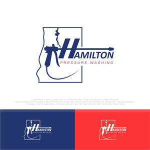 Logo-Design von fly  design für Hamilton pressure washing  | Design: #30829032