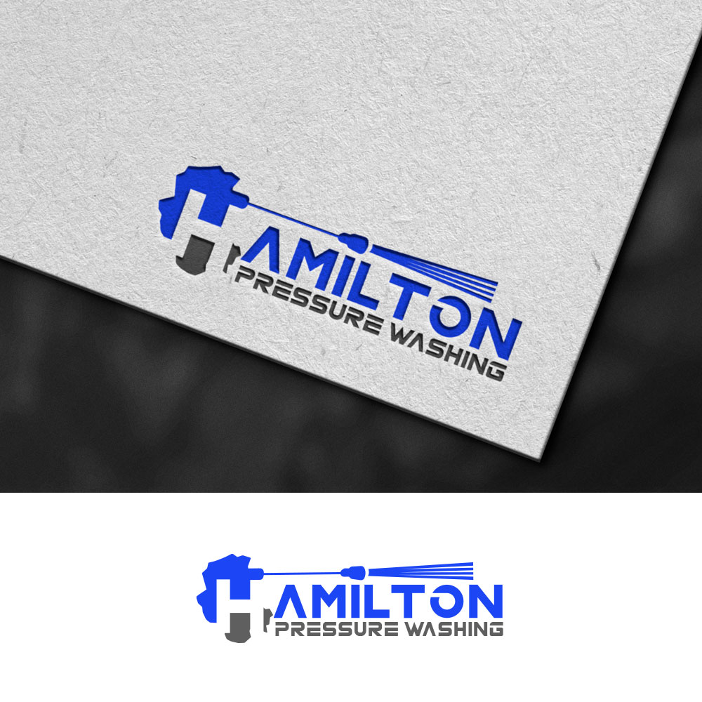 Logo Design by NZ Creatives for Hamilton pressure washing  | Design #30832858