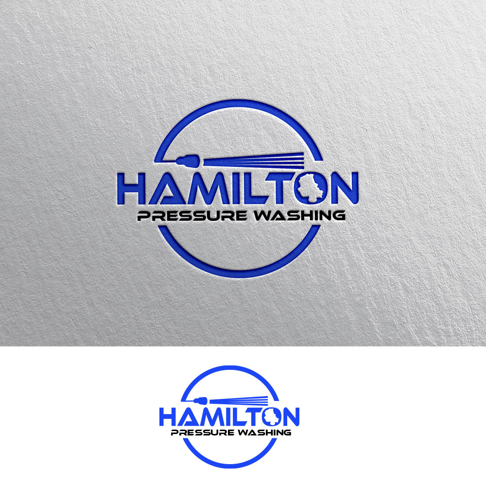 Logo Design by NZ Creatives for Hamilton pressure washing  | Design #30832859