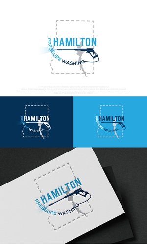 Logo-Design von DesignLima für Hamilton pressure washing  | Design: #30811509