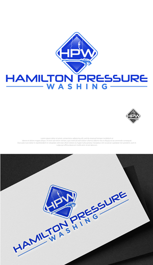 Logo-Design von DesignLima für Hamilton pressure washing  | Design: #30811510