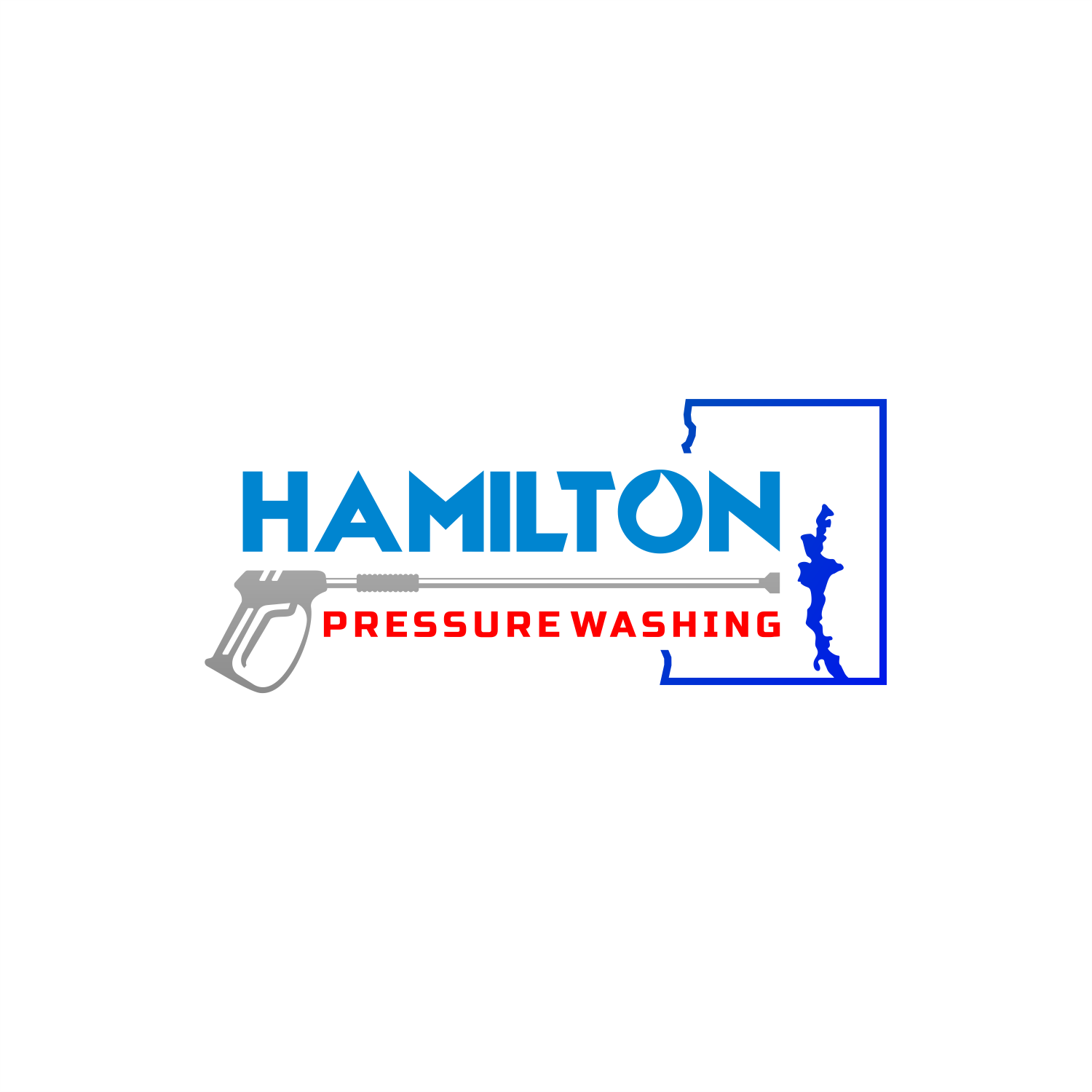 Logo-Design von ThiagoB für Hamilton pressure washing  | Design #30826413