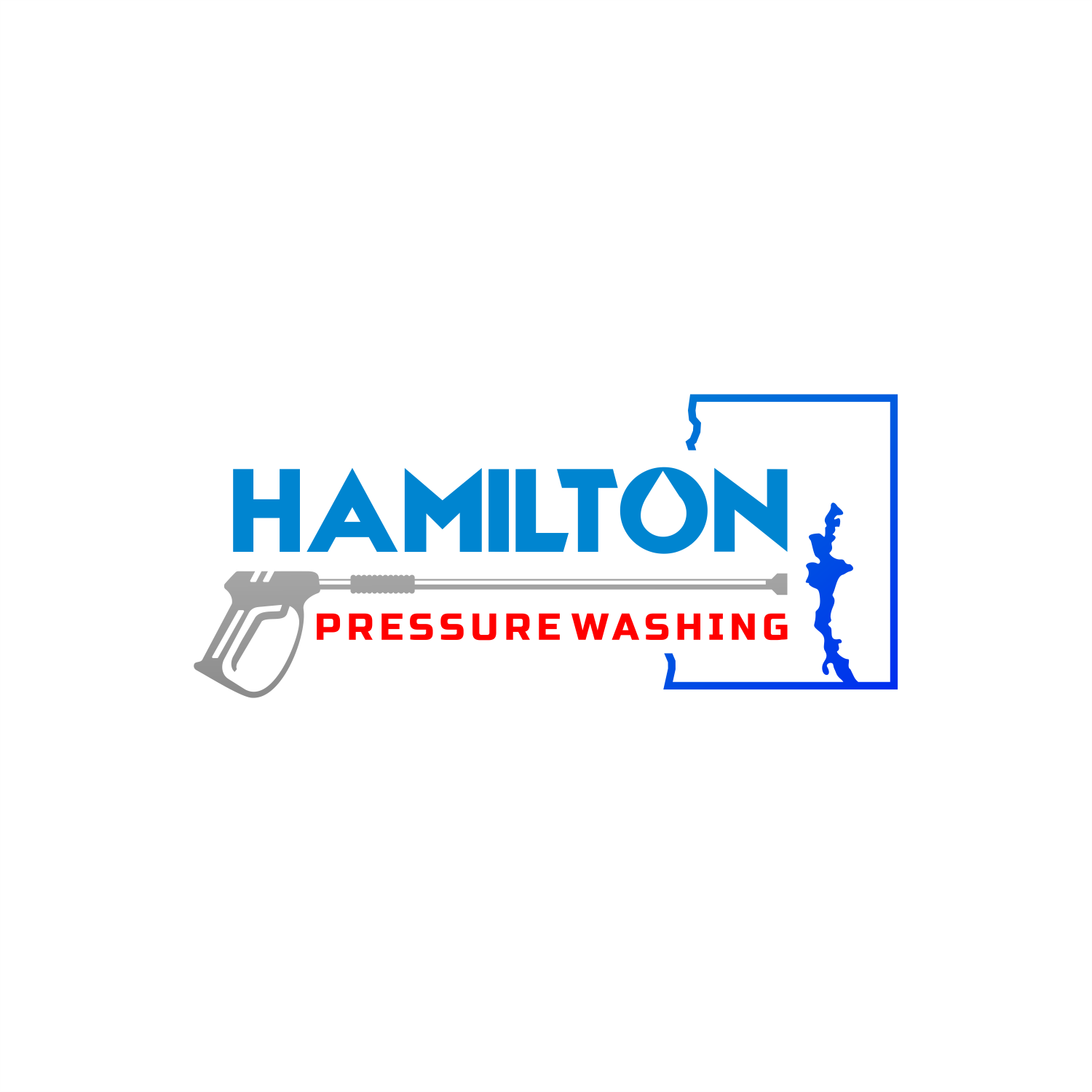 Logo Design by ThiagoB for Hamilton pressure washing  | Design #30826415