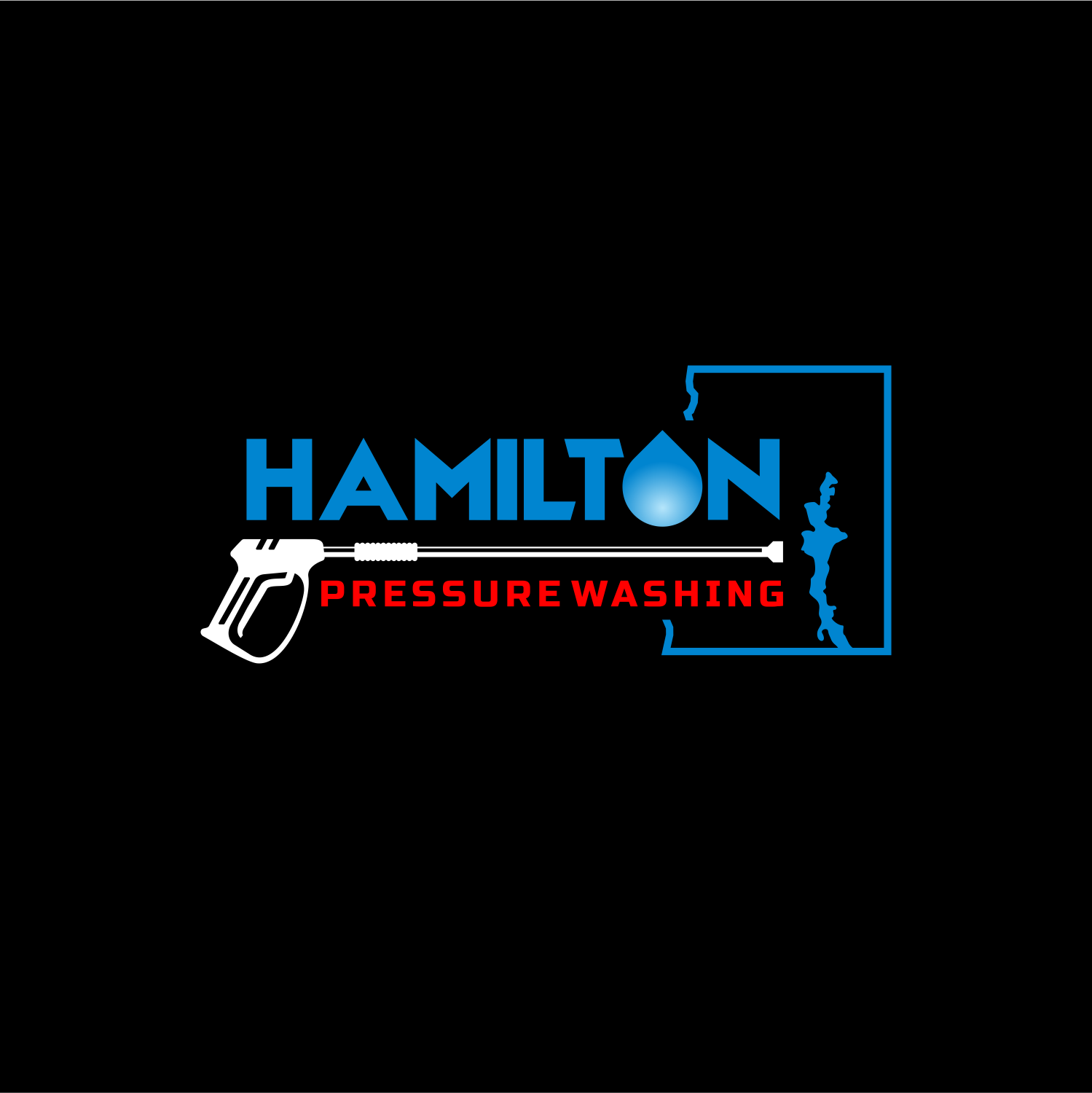 Logo Design by ThiagoB for Hamilton pressure washing  | Design #30826920