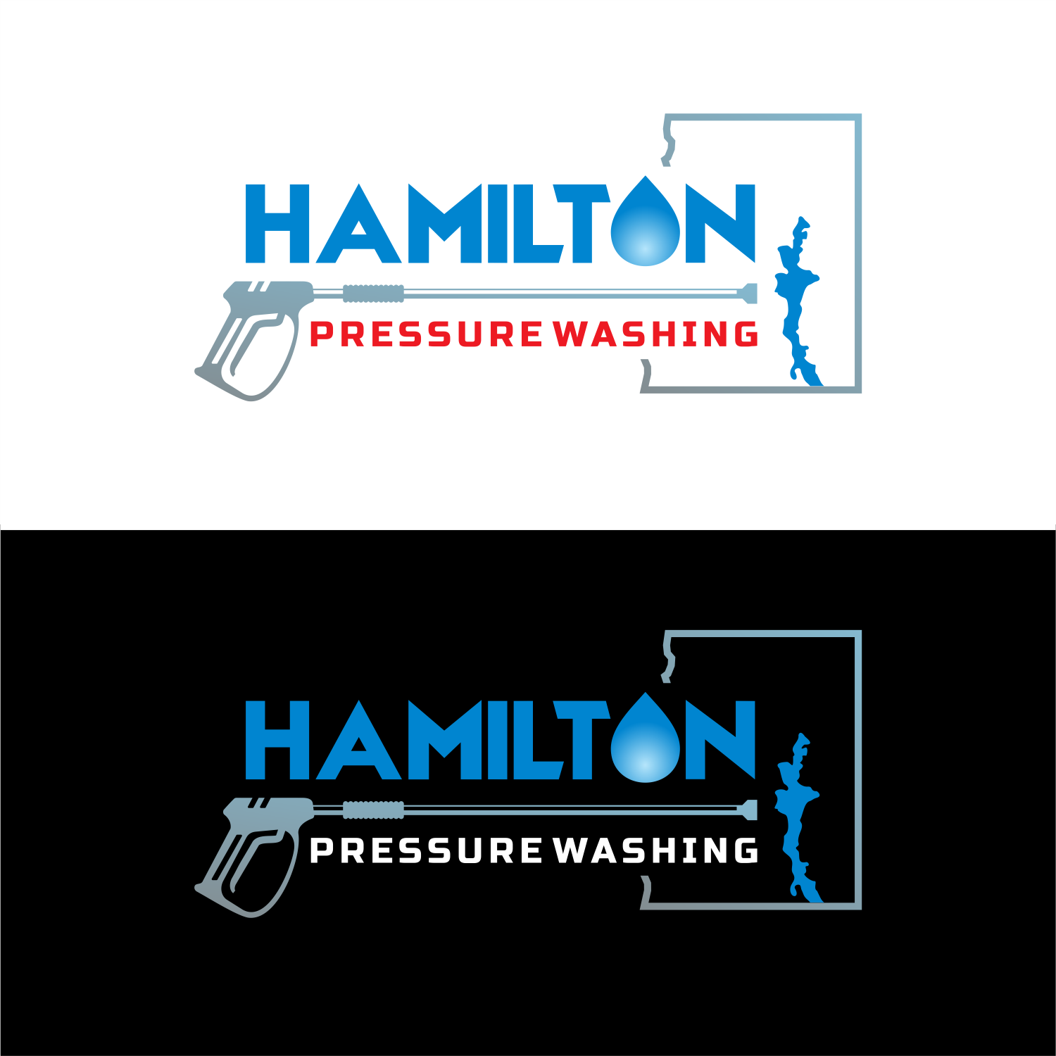 Logo Design by ThiagoB for Hamilton pressure washing  | Design #30828935