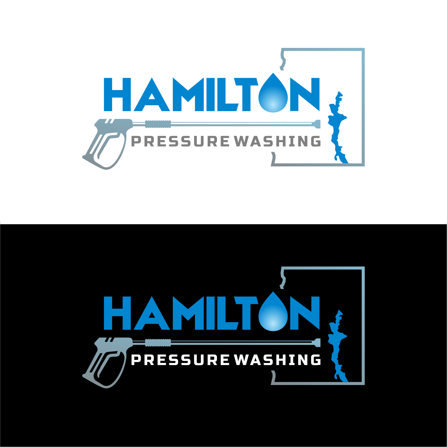 Logo-Design von ThiagoB für Hamilton pressure washing  | Design #30828942