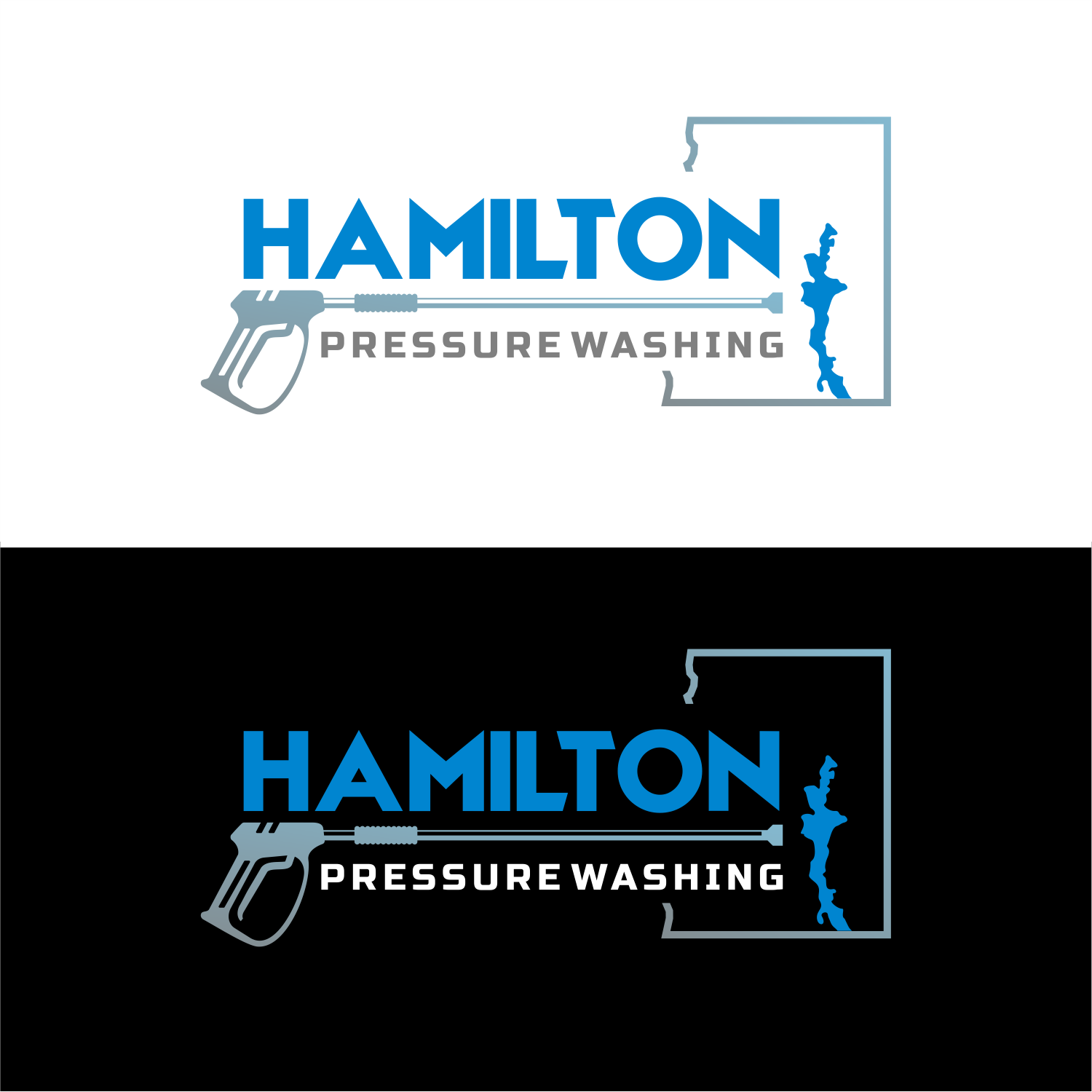 Logo Design by ThiagoB for Hamilton pressure washing  | Design #30829406