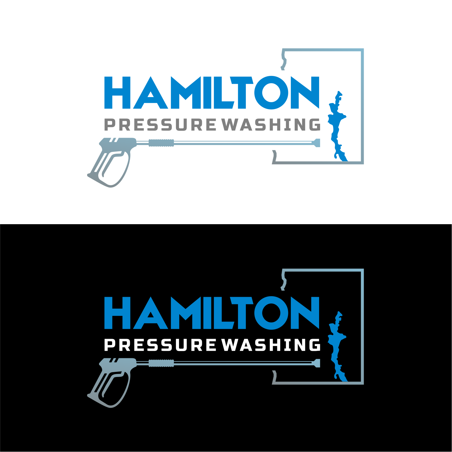 Logo Design by ThiagoB for Hamilton pressure washing  | Design #30829407