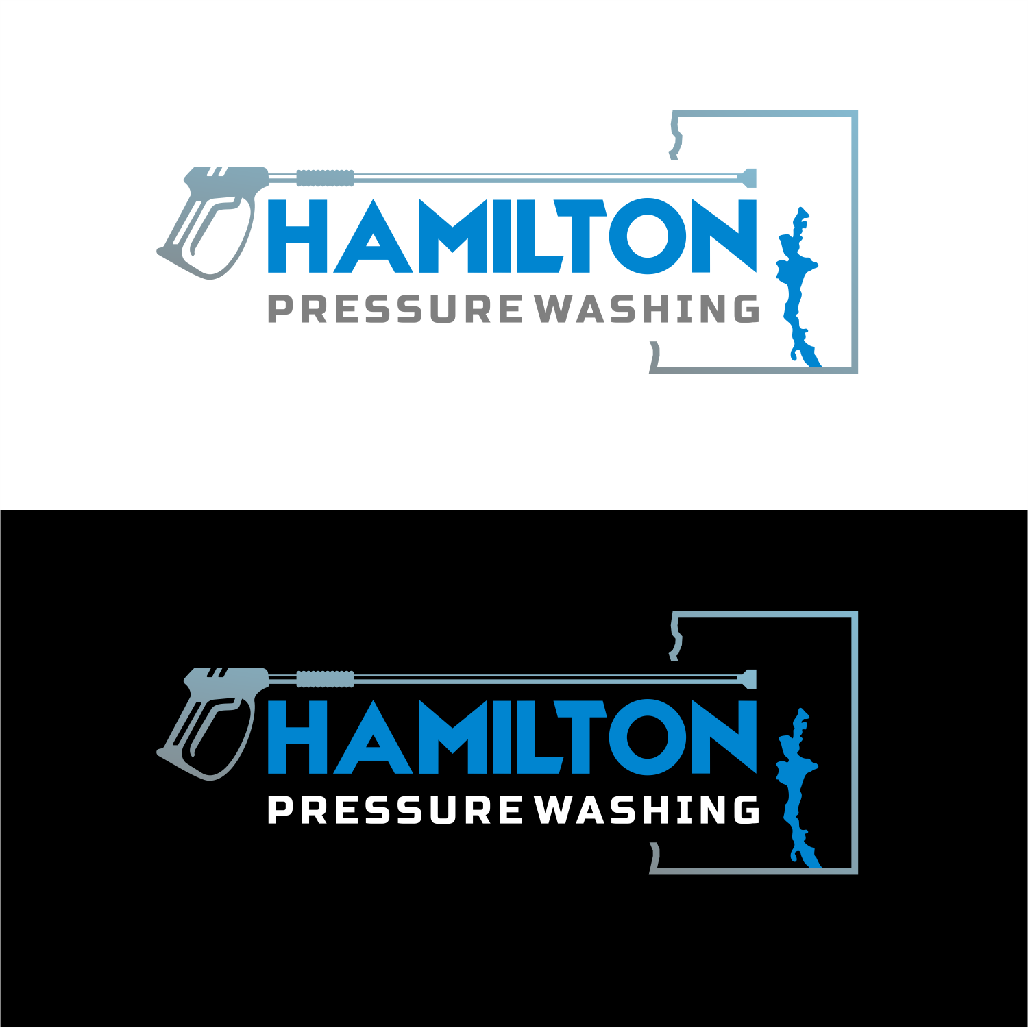 Logo-Design von ThiagoB für Hamilton pressure washing  | Design #30829408