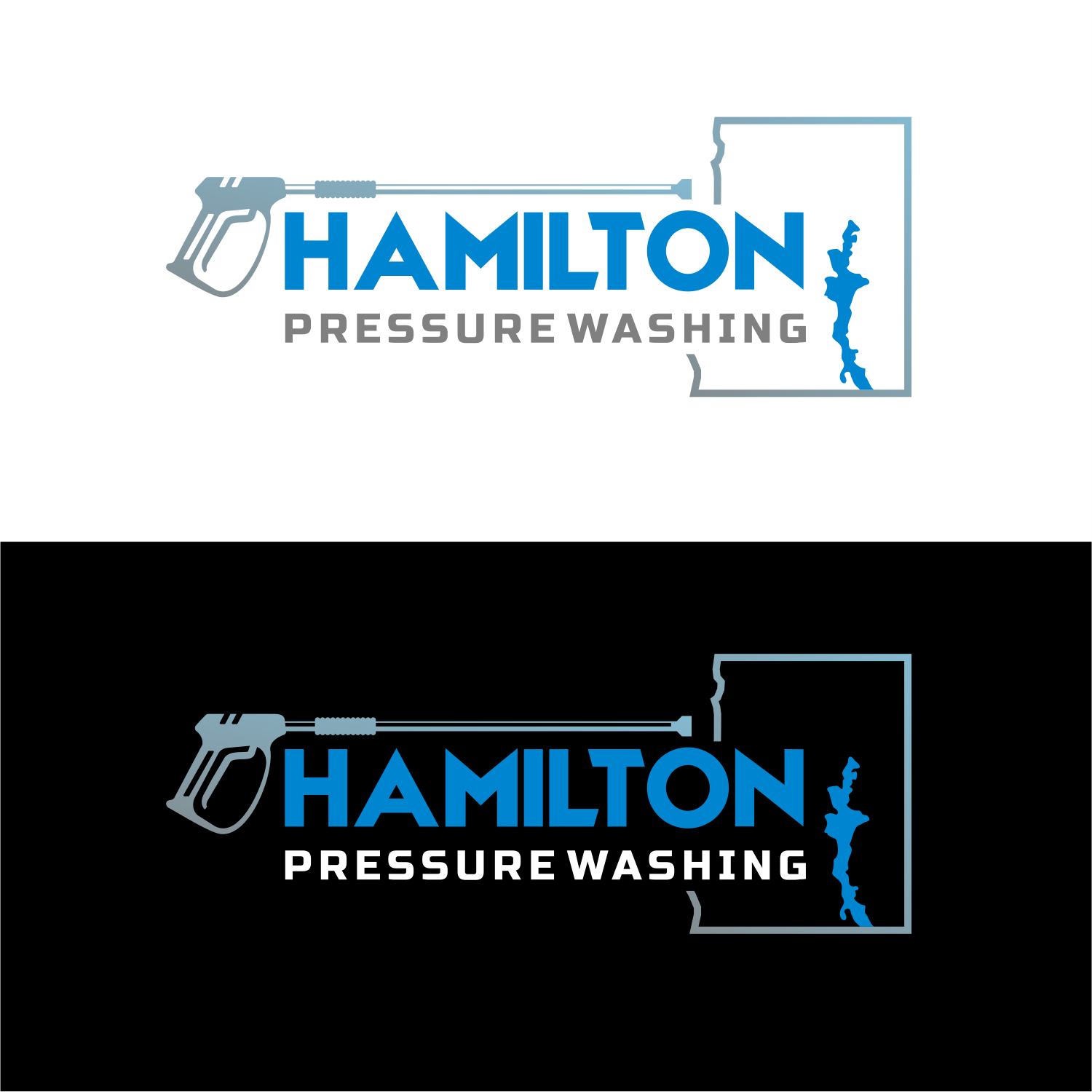 Logo Design by ThiagoB for Hamilton pressure washing  | Design #30829569