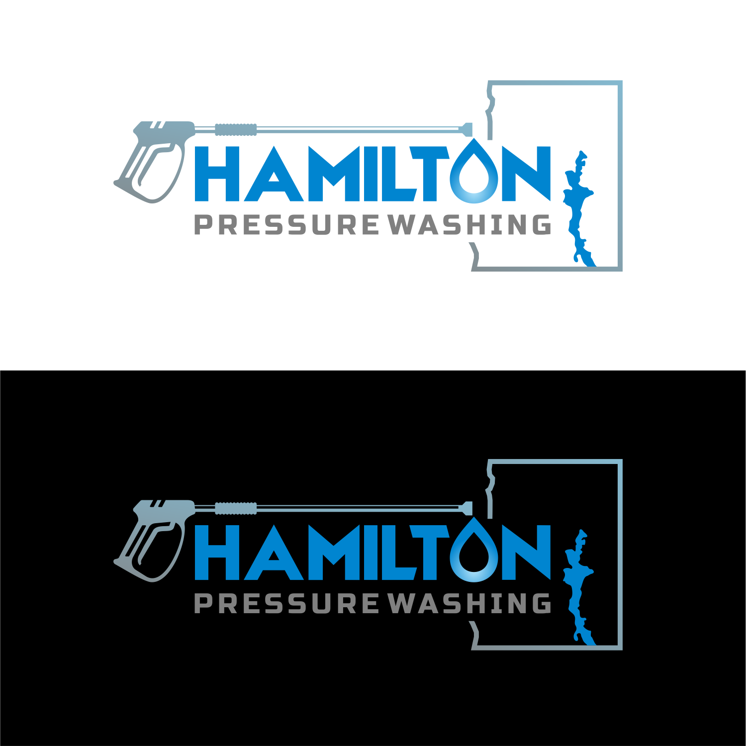 Logo Design by ThiagoB for Hamilton pressure washing  | Design #30835660