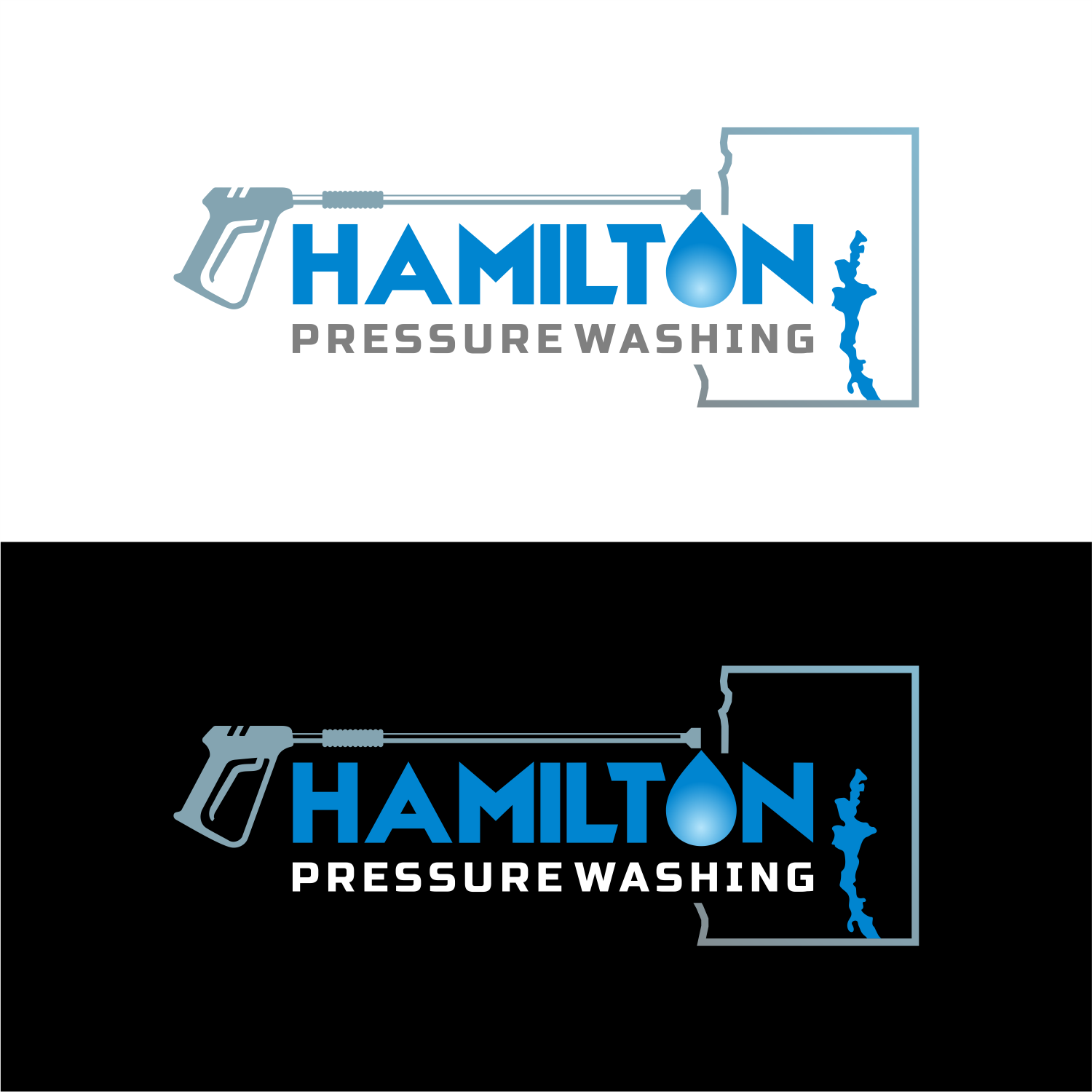 Logo-Design von ThiagoB für Hamilton pressure washing  | Design: #30838107