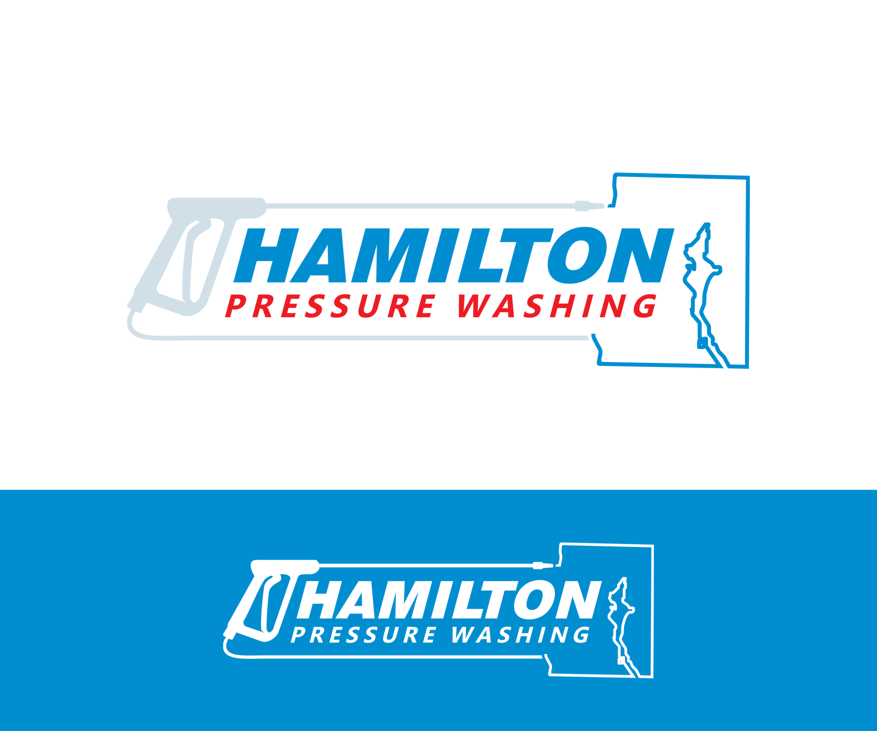 Logo-Design von Edi Wibowo für Hamilton pressure washing  | Design #30811389