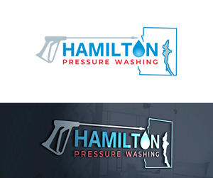Logo Design by Edi Wibowo for Hamilton pressure washing  | Design: #30816898